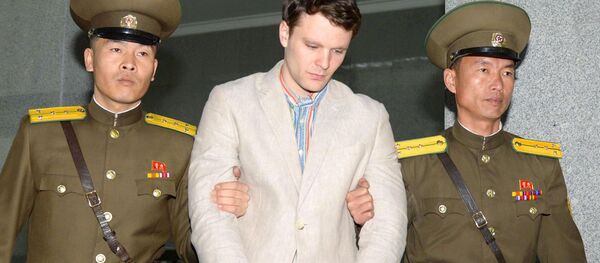 sinh viên Mỹ Otto Wormbier Otto - Sputnik Việt Nam