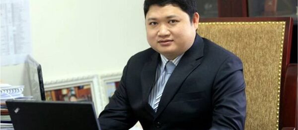 Vũ Đình Duy khi còn làm tổng giám đốc PVTex Vũ Đình Duy khi còn làm tổng giám đốc PVTex - Sputnik Việt Nam