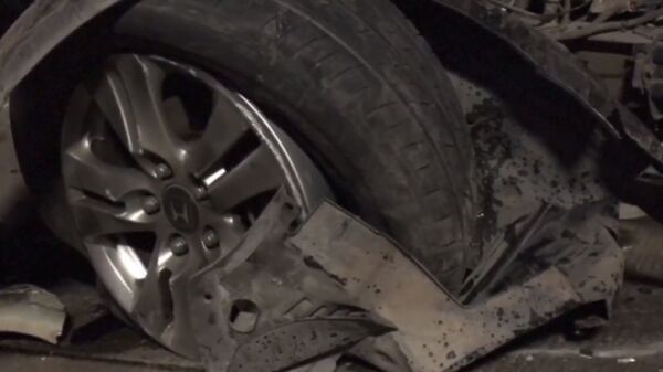 Hiện trường vụ tai nạn liên hoàn trong hầm vượt sông Sài Gòn. - Sputnik Việt Nam