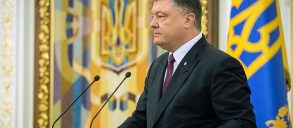 Президент Украины Петр Порошенко Президент Украины Петр Порошенко - Sputnik Việt Nam