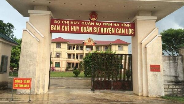 Ban chỉ huy quân sự Can Lộc - Sputnik Việt Nam