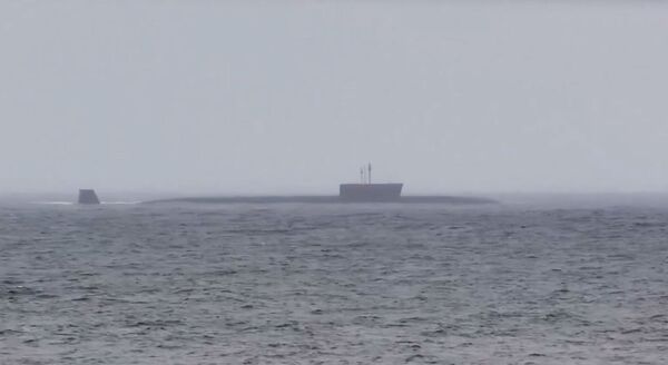 Tàu ngầm hạt nhân chiến lược Yuri Dolgoruky đã bắn thử thành công tên lửa đạn đạo liên lục địa Bulava. Tàu ngầm hạt nhân chiến lược Yuri Dolgoruky đã bắn thử thành công tên lửa đạn đạo liên lục địa Bulava. - Sputnik Việt Nam