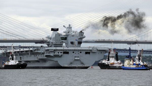 tàu sân bay Queen Elizabeth - Sputnik Việt Nam