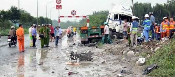 Hai vụ tai nạn xảy ra lúc sáng sớm, 3 người tử vong - Sputnik Việt Nam