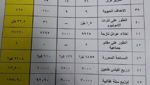 العثور على أطنان من المواد الكيميائية لـداعش في الموصل - Sputnik Việt Nam