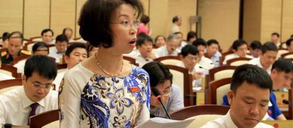 Đại biểu Phạm Thị Thanh Mai đề nghị Giám đốc Công an TP Hà Nội làm rõ quá trình điều tra các công trình vi phạm trật tự xây dựng - Sputnik Việt Nam