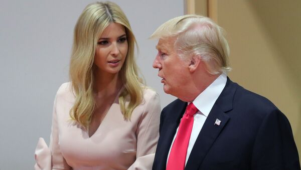 Ivanka Trump và Donald Trump - Sputnik Việt Nam