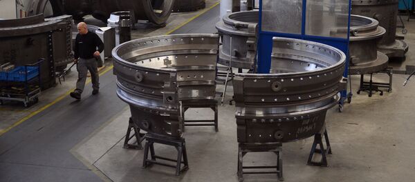 Производственный цех на заводе Siemens в Берлине - Sputnik Việt Nam