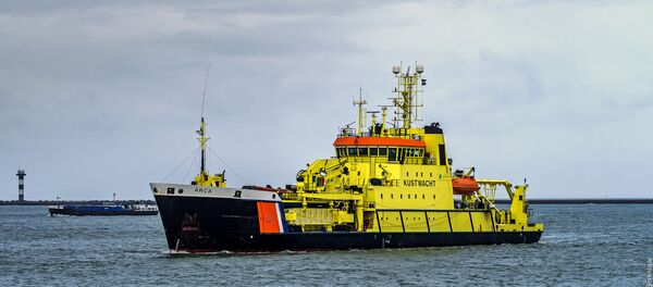 Coast guard ship, port of Rotterdam, Netherlands - Sputnik Việt Nam