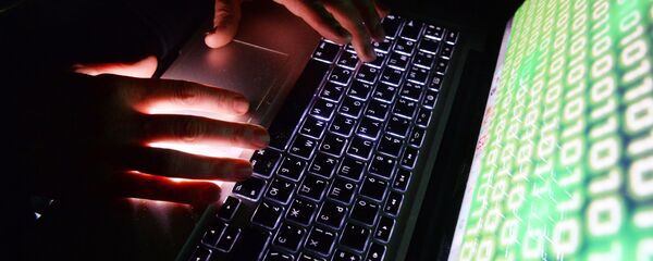 Вирус-вымогатель на экране ноутбука - Sputnik Việt Nam