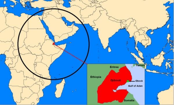 Vị trí chiến lược của Djibouti. - Sputnik Việt Nam