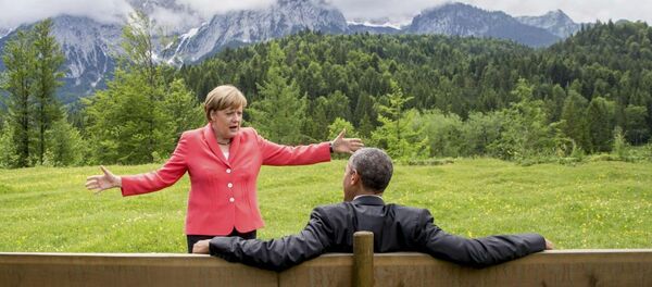 Angela Merkel và Barack Obama Angela Merkel và Barack Obama - Sputnik Việt Nam
