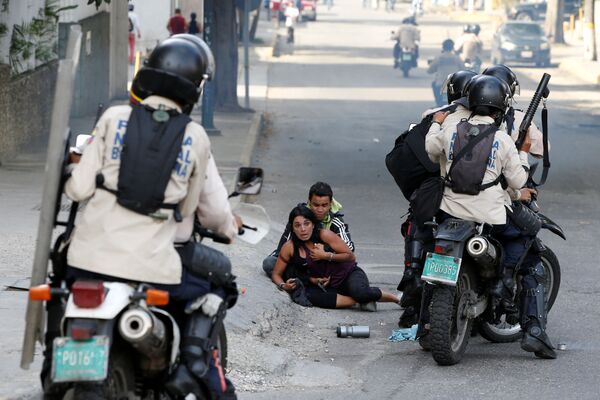 Venezuela, Caracas. Cuộc biểu tình kế tiếp chống Chính phủ ... - Sputnik Việt Nam