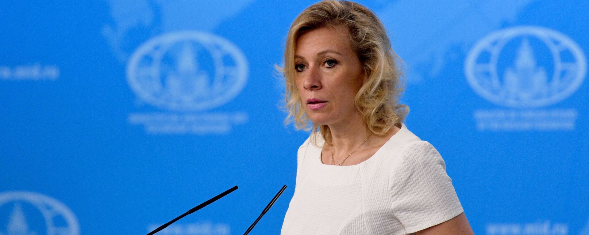 Phát ngôn viên Bộ Ngoại giao Nga Maria Zakharova - Sputnik Việt Nam, 1920, 28.02.2022