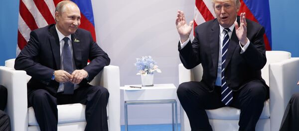 Donald Trump và Vladimir Putin - Sputnik Việt Nam