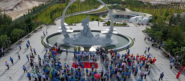 Việt Nam: Khánh thành tượng đài tưởng niệm chiến sĩ Gạc Ma (Ảnh) Việt Nam: Khánh thành tượng đài tưởng niệm chiến sĩ Gạc Ma (Ảnh) - Sputnik Việt Nam