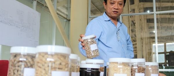 Một số loại thức ăn gia súc chế biến từ phụ phẩm nông nghiệp của VietFarm. - Sputnik Việt Nam