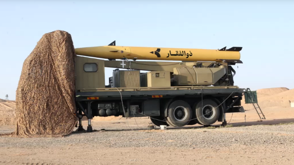 Tên lửa của Iran Zulfiqar - Sputnik Việt Nam