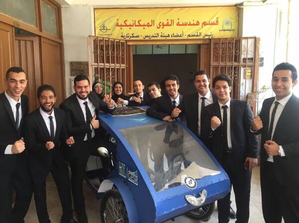 Xích lô điện mặt trời Ai Cập - Sputnik Việt Nam