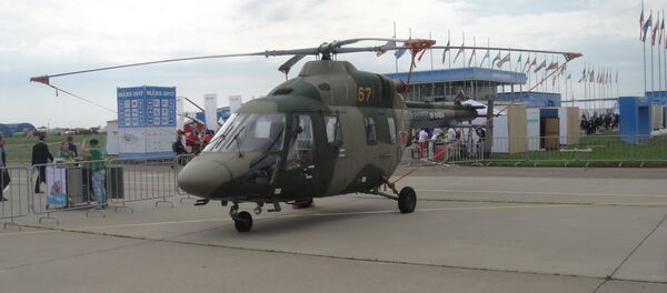 Máy bay trực thăng đa năng hạng nhẹ Ansat-U” – sáng chế của các chuyên viên Nhà máy trực thăng Kazan. - Sputnik Việt Nam