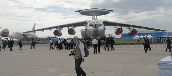 Thành viên thường xuyên của Triển lãm MAKS: máy bay vô tuyến định vị phát hiện sớm tầm xa A-50 (AVAKS Nga) - Sputnik Việt Nam