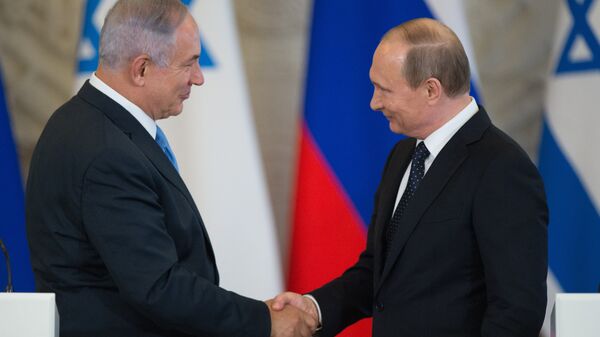 Tổng thống Nga Vladimir Putin và Thủ tướng Israel Benjamin Netanyahu - Sputnik Việt Nam