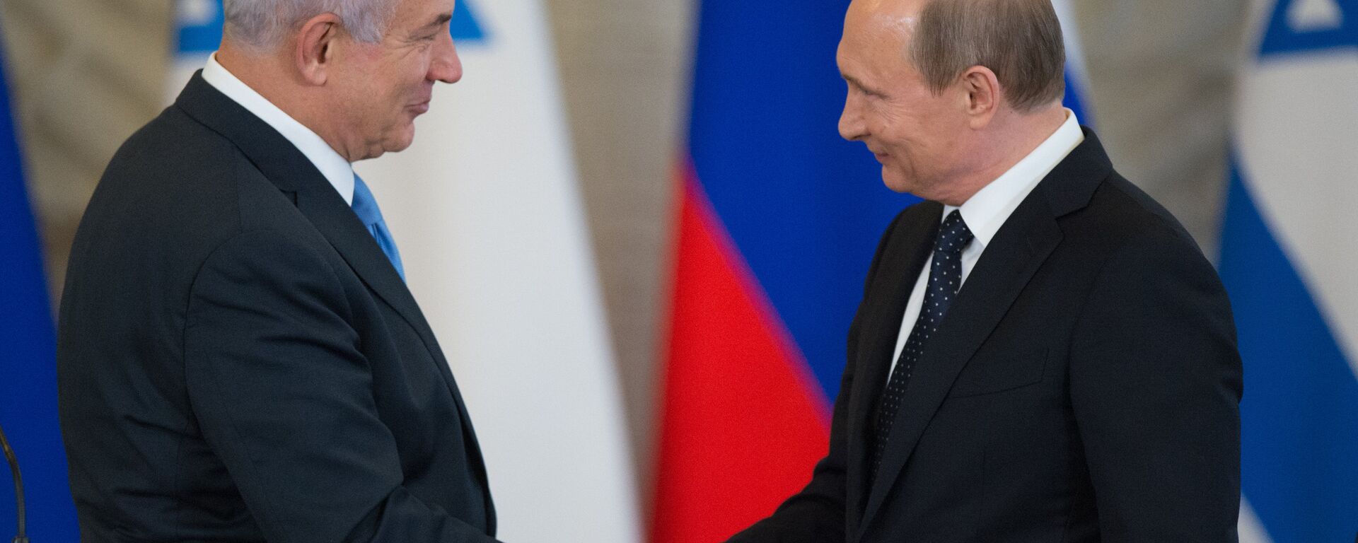 Tổng thống Nga Vladimir Putin và Thủ tướng Israel Benjamin Netanyahu - Sputnik Việt Nam, 1920, 28.07.2025