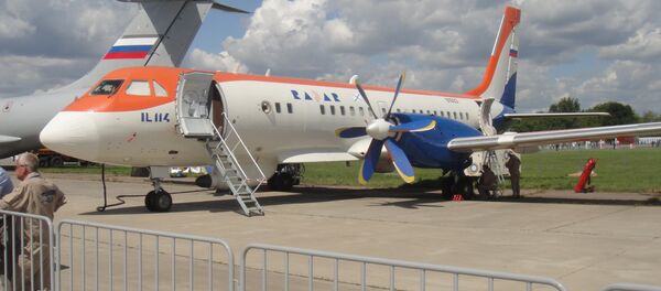 Máy bay phản lực cánh quạt IL-114 Máy bay phản lực cánh quạt IL-114 - Sputnik Việt Nam