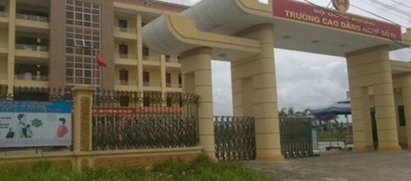 Trường Cao đẳng nghề số 19 - BQP, nơi xảy ra vụ việc. - Sputnik Việt Nam