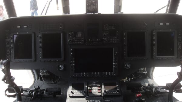 Các thiết bị trong ca-bin máy bay MI-171A2 Các thiết bị trong ca-bin máy bay MI-171A2 - Sputnik Việt Nam