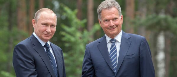 Tổng thống Nga Vladimir Putin và Tổng thống Phần Lan Sauli Niinistö - Sputnik Việt Nam