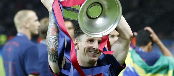 Cầu thủ Lionel Messi. Cầu thủ Lionel Messi. - Sputnik Việt Nam
