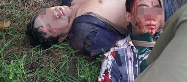 Lực lượng chức năng sau đó đã có mặt tại hiện trường. - Sputnik Việt Nam