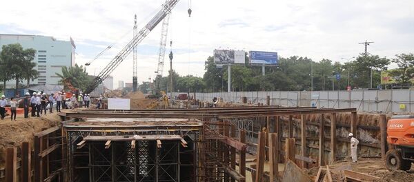 Hầm chui phục vụ APEC chậm tiến độ - Sputnik Việt Nam