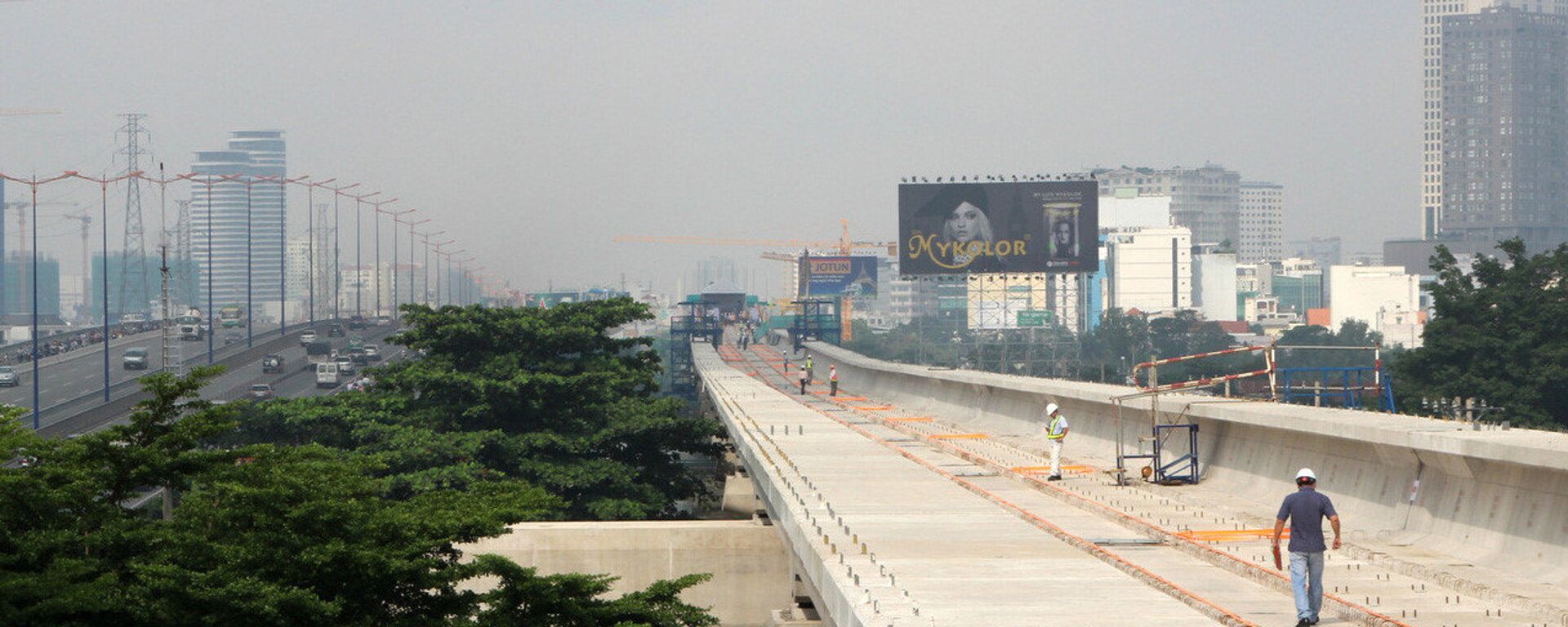 Tuyến metro số 1 tại TP HCM - Sputnik Việt Nam, 1920, 26.12.2018