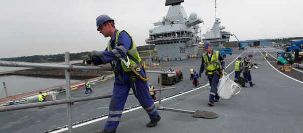 tàu sân bay Queen Elizabeth - Sputnik Việt Nam