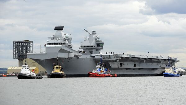 tàu sân bay Queen Elizabeth - Sputnik Việt Nam