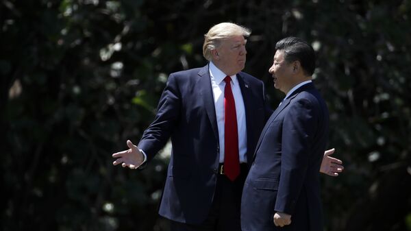 Donald Trump và Tập Cận Bình  - Sputnik Việt Nam