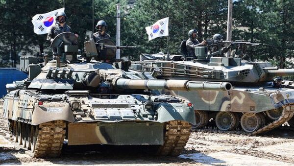 T-80U Korea - Sputnik Việt Nam