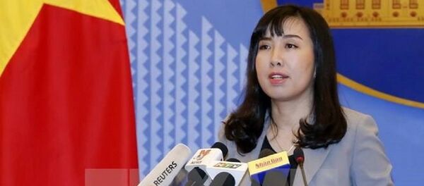 Người Phát ngôn Bộ Ngoại giao Việt Nam Lê Thị Thu Hằng Người Phát ngôn Bộ Ngoại giao Việt Nam Lê Thị Thu Hằng - Sputnik Việt Nam