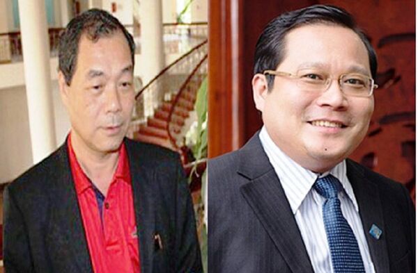 Ông Trầm Bê (trái) và ông Phan Huy Khang - Sputnik Việt Nam