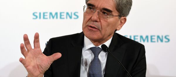 giám đốc điều hành công ty Siemens Joe Kaeser giám đốc điều hành công ty Siemens Joe Kaeser - Sputnik Việt Nam