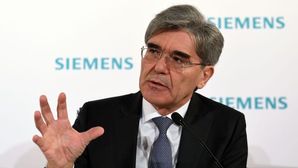 giám đốc điều hành công ty Siemens Joe Kaeser - Sputnik Việt Nam