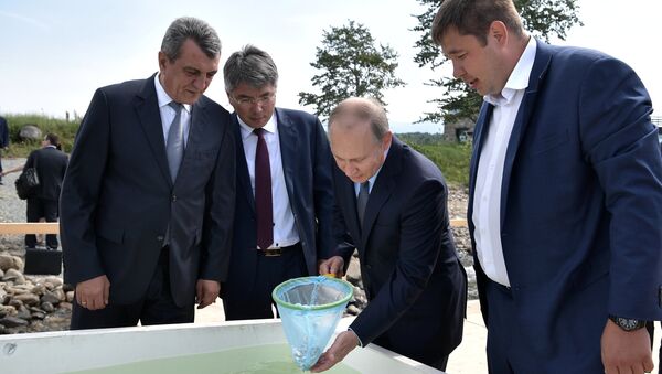 Vladimir Putin ở Buryatia - Sputnik Việt Nam