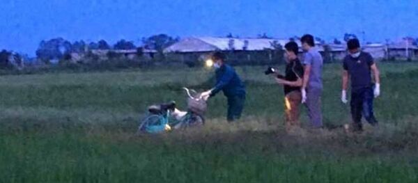 Hiện trường nơi phát hiện thi thể nạn nhân - Sputnik Việt Nam