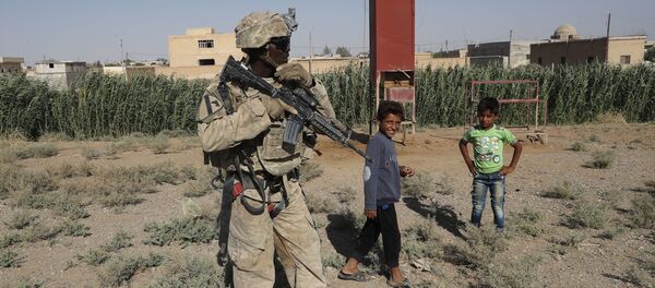 Quân nhân Mỹ tại Syria Quân nhân Mỹ tại Syria - Sputnik Việt Nam