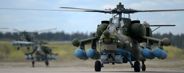 Trực thăng chiến đấu Mi-28N - Sputnik Việt Nam