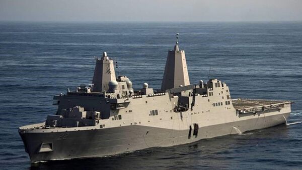 Tàu Hải quân Mỹ USS San Diego (LPD 22) - Sputnik Việt Nam