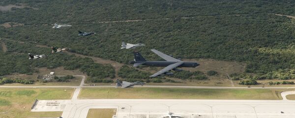 đảo Guam, nơi bố trí căn cứ không quân Mỹ. - Sputnik Việt Nam