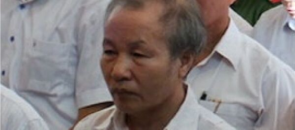 Bị cáo Nguyễn Xuân Trường tại tòa - Sputnik Việt Nam